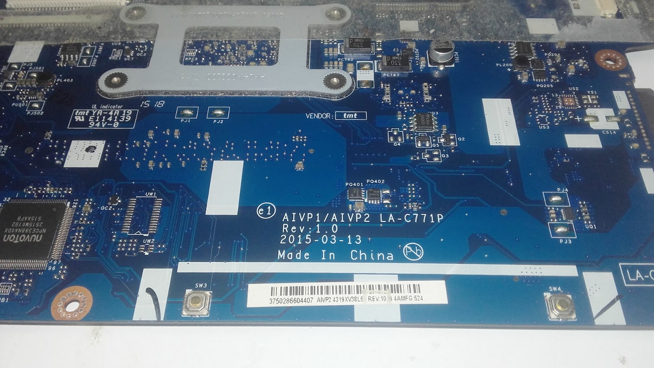 motherboard aivp1 aivp2 la-c771p