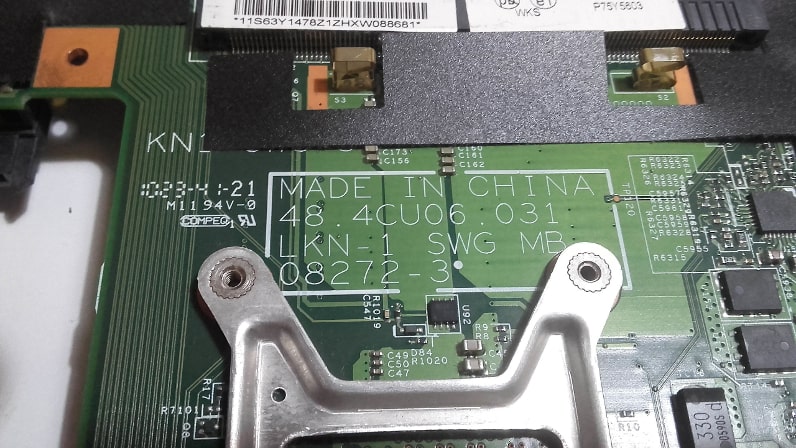 lenovo t510 motherboard