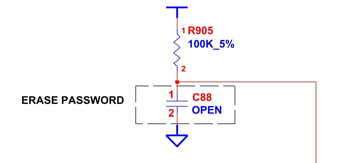 erase password local